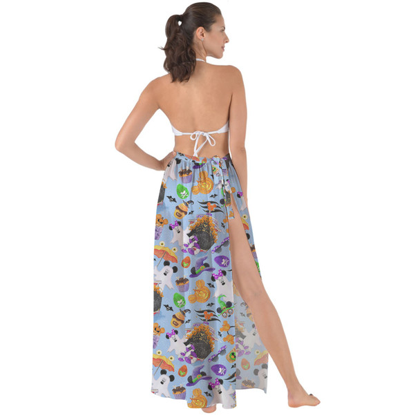 Maxi Sarong Skirt - Halloween On The High Seas