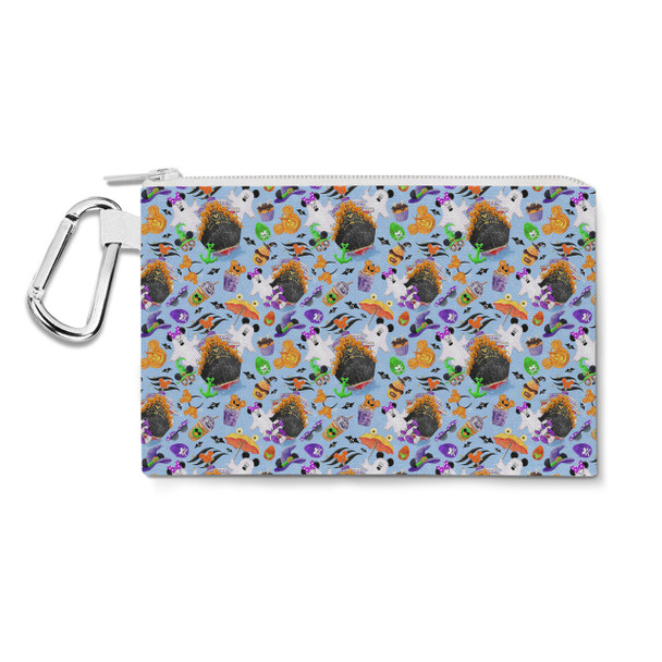 Canvas Zip Pouch - Halloween On The High Seas