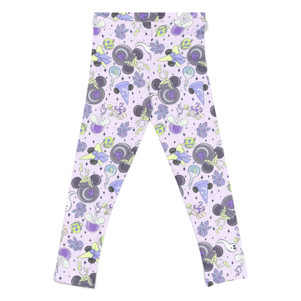 Girls' Leggings - Pretty Purple Potions