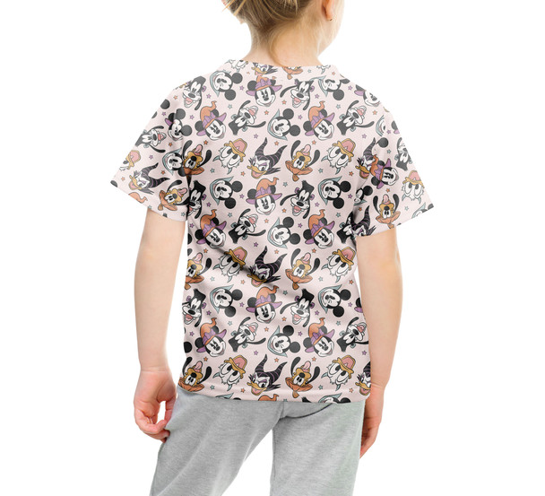 Youth Cotton Blend T-Shirt - Spooky Fab Five