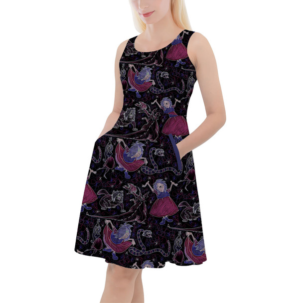Skater Dress with Pockets - Marvelous Magical Mim