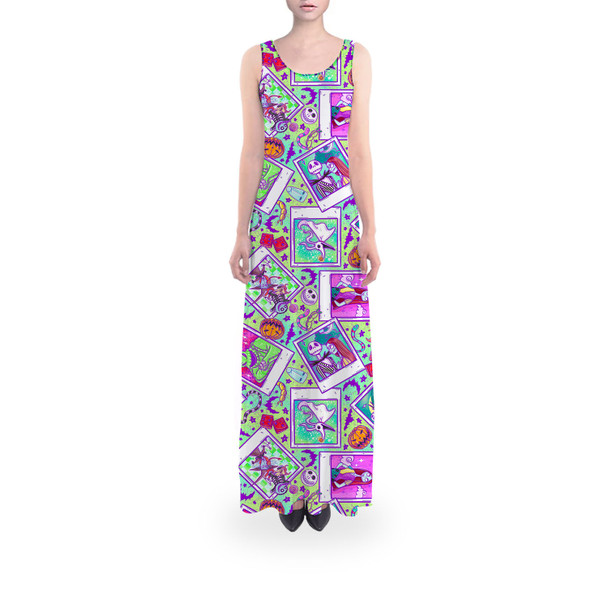 Flared Maxi Dress - Picture Perfect Halloween Town