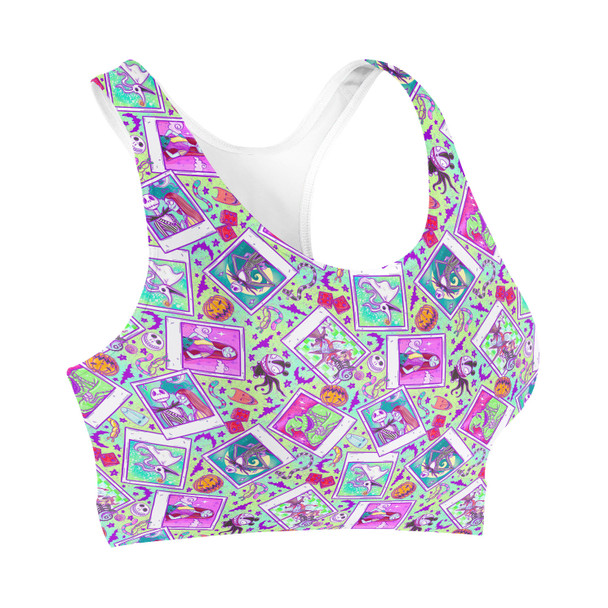 Sports Bra - Picture Perfect Halloween Town