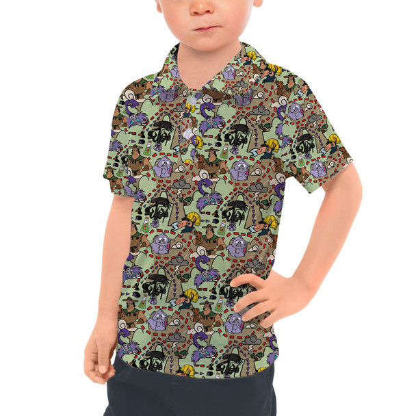 Kids Polo Shirt - The Emperor's New Groove Inspired
