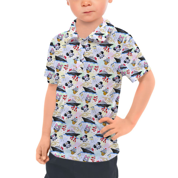 Kids Polo Shirt - Disney Wish Cruise