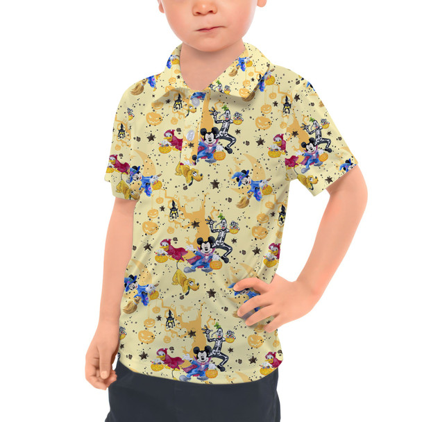 Kids Polo Shirt - Mickey & Friends Boo To You