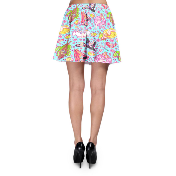 Skater Skirt - Pool Floats Princesses