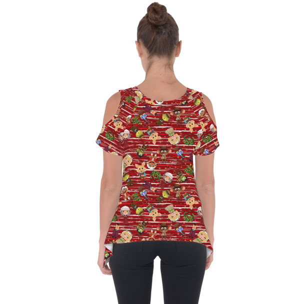 Cold Shoulder Tunic Top - A Very Muppet Christmas