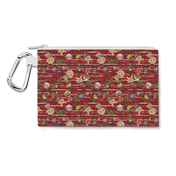 Canvas Zip Pouch - A Very Muppet Christmas