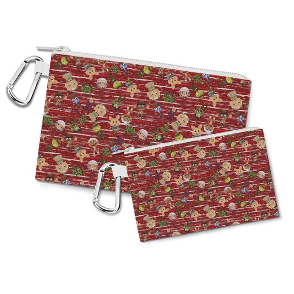 Canvas Zip Pouch - A Very Muppet Christmas