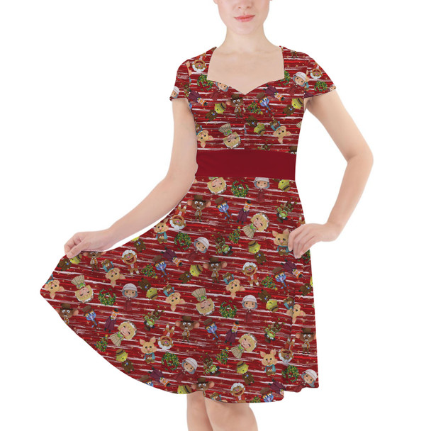 Sweetheart Midi Dress - A Very Muppet Christmas