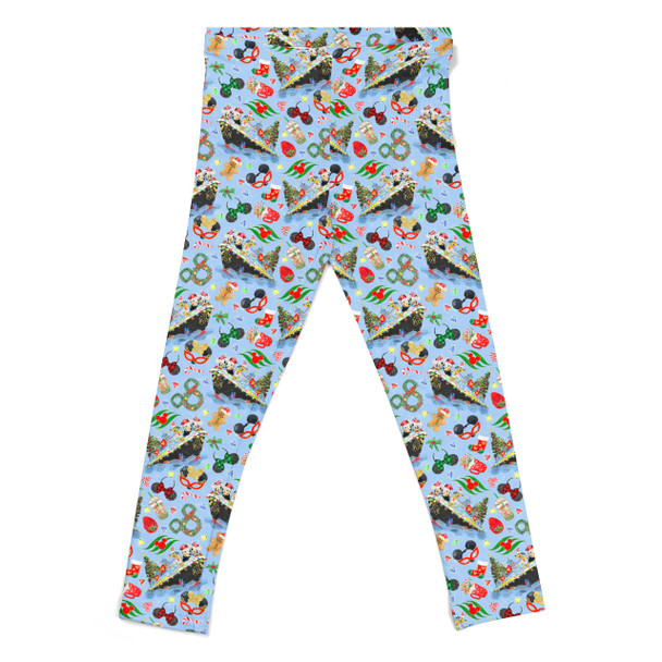 Girls' Leggings - Very Merrytime Christmas Cruise