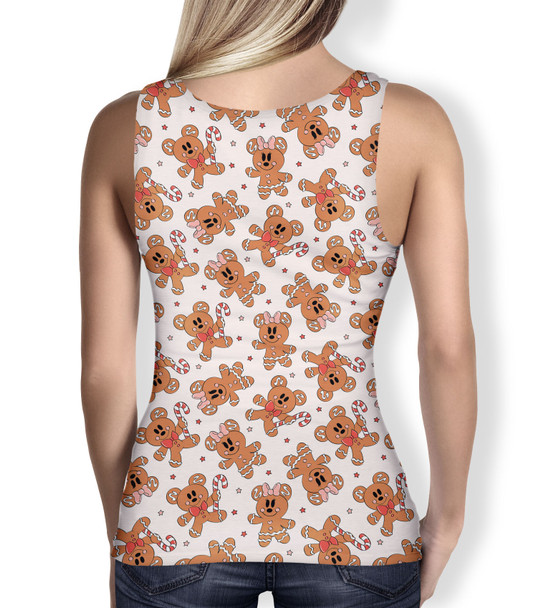 Women's Tank Top - Mouse Gingerbread Cookies