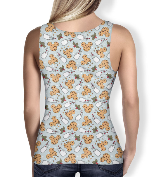 Women's Tank Top - Christmas Milk and Mouse Cookies