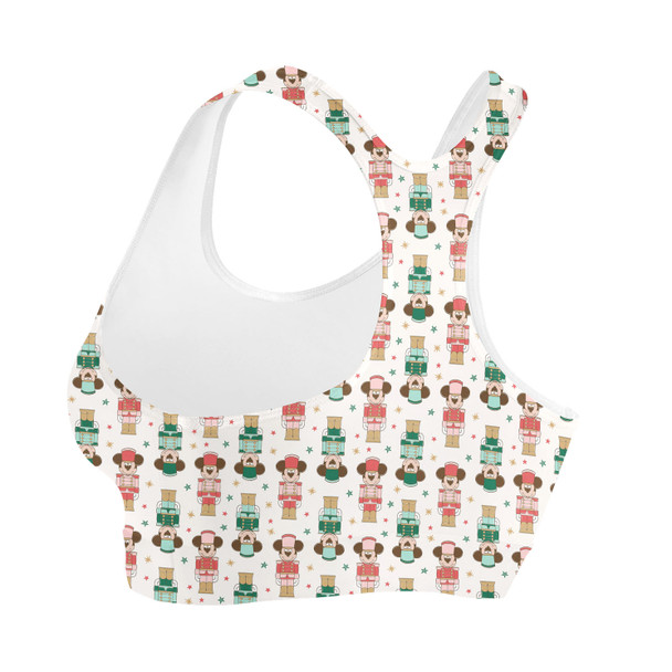 Sports Bra - Christmas Mickey Nutcrackers