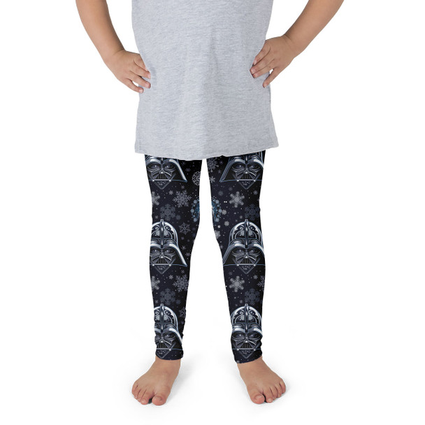 Girls' Leggings - Vader Winter Holiday Christmas Snowflakes