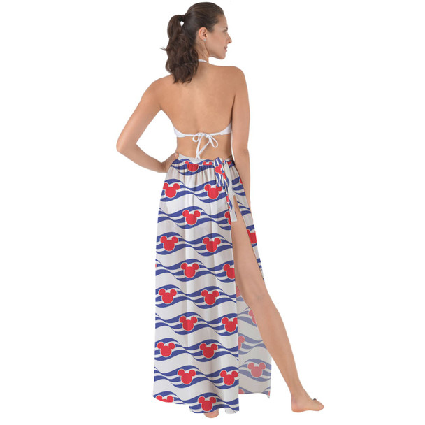 Maxi Sarong Skirt - Disney Cruise Logo