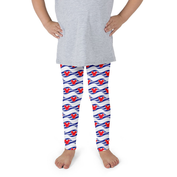 Girls' Leggings - Disney Cruise Logo