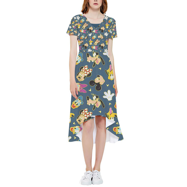 High Low Midi Dress - Proud Pin Trader