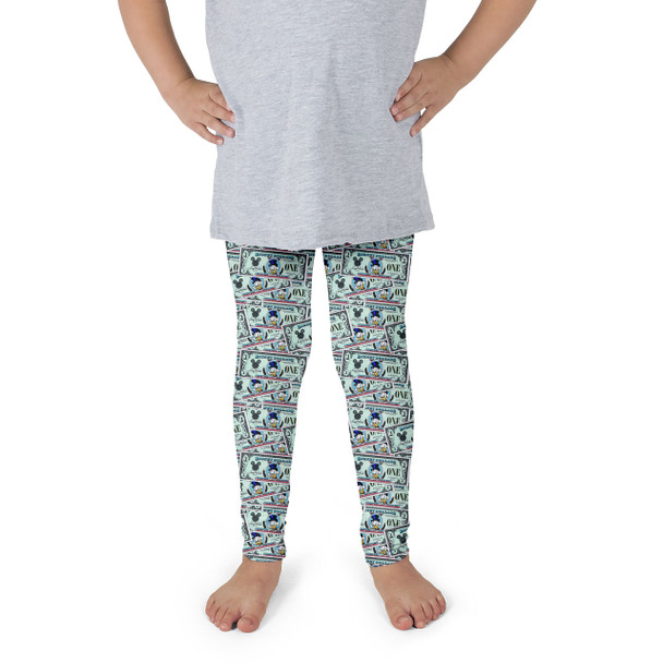 Girls' Leggings - Scrooge Disney Dollars