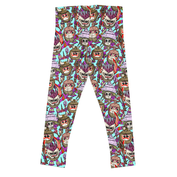 Girls' Leggings - Moana's Kakamora