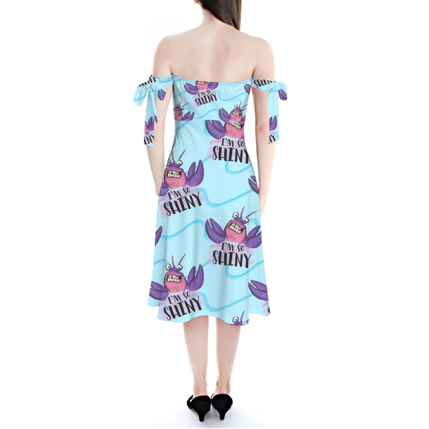 Strapless Bardot Midi Dress - Moana's Tamatoa