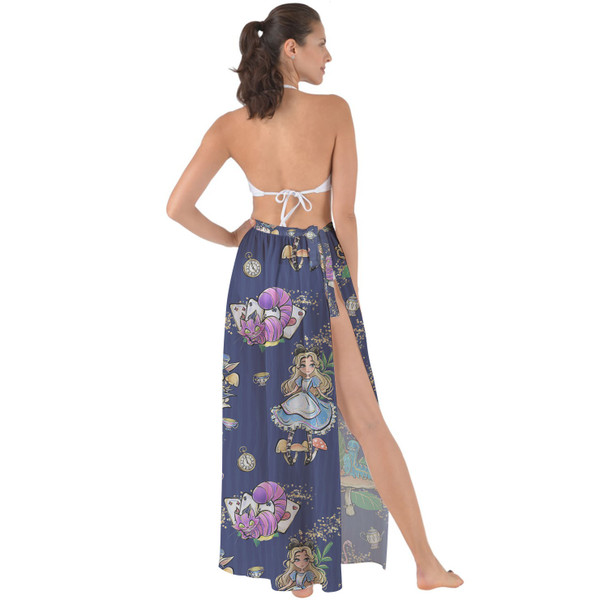 Maxi Sarong Skirt - Whimsical Wonderland