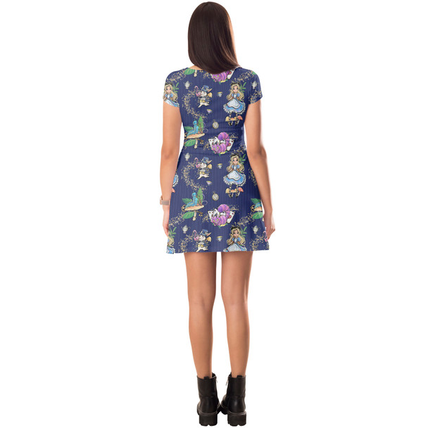 Short Sleeve Dress - Whimsical Wonderland