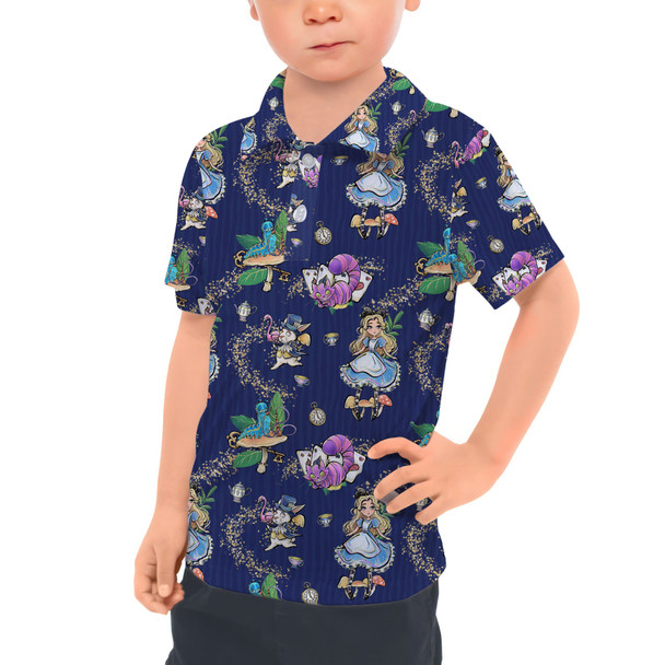 Kids Polo Shirt - Whimsical Wonderland