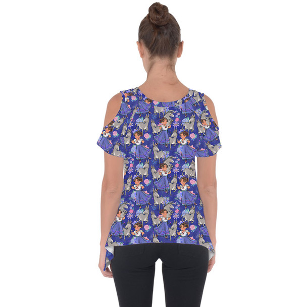 Cold Shoulder Tunic Top - Whimsical Luisa