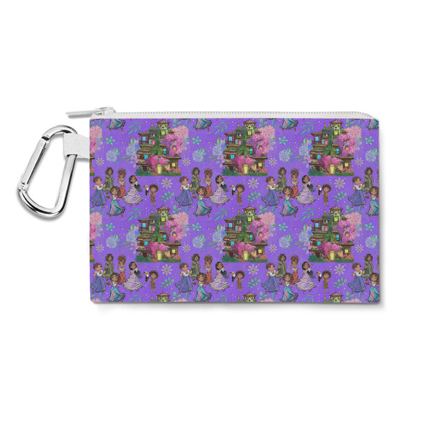 Canvas Zip Pouch - Whimsical Madrigals