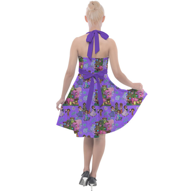 Halter Vintage Style Dress - Whimsical Madrigals