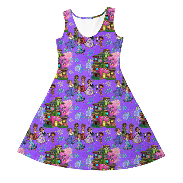 Girls Sleeveless Dress - Whimsical Madrigals