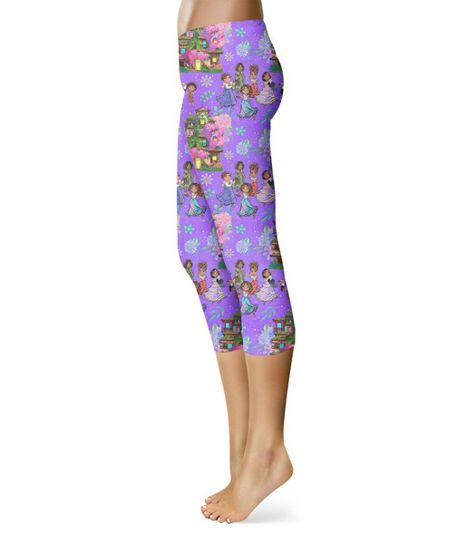 Sport Capri Leggings - Whimsical Madrigals