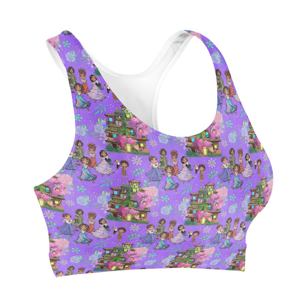 Sports Bra - Whimsical Madrigals