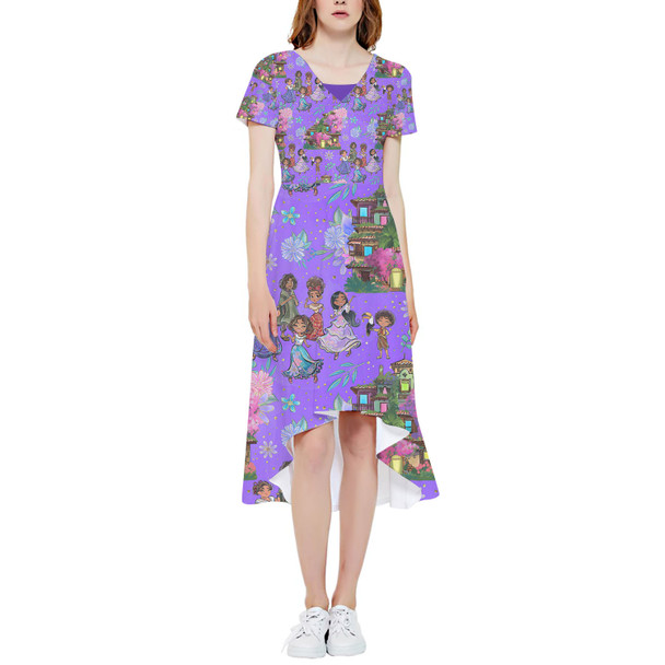 High Low Midi Dress - Whimsical Madrigals