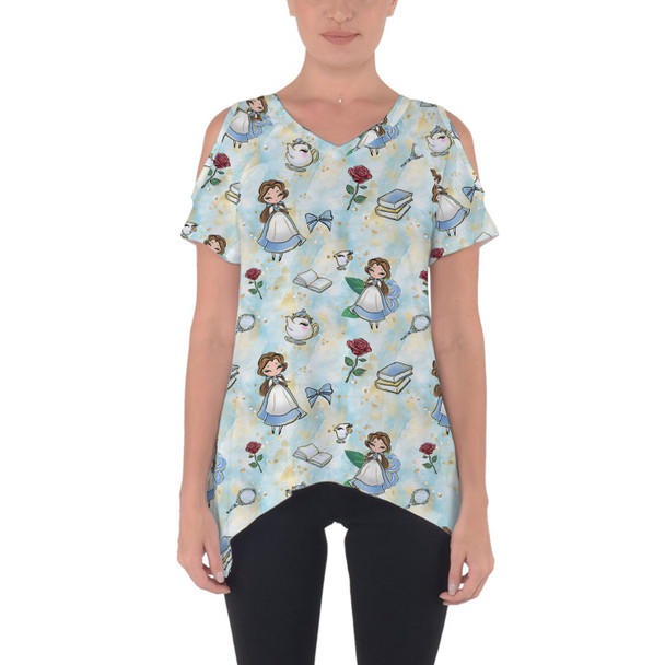 Cold Shoulder Tunic Top - Whimsical Belle