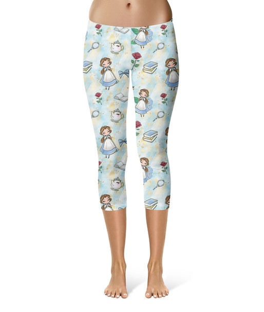 Sport Capri Leggings - Whimsical Belle