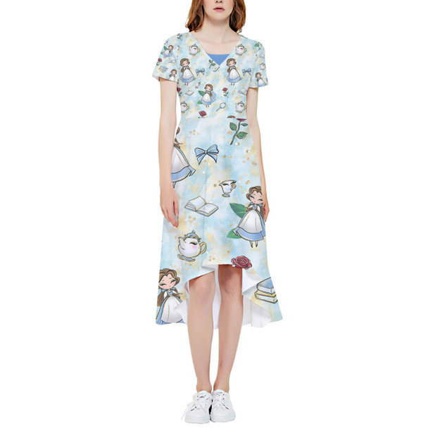 High Low Midi Dress - Whimsical Belle