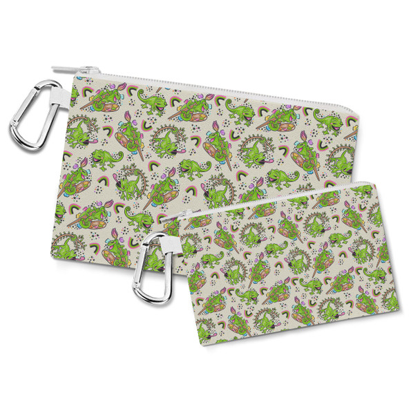 Canvas Zip Pouch - Tangled Pascal Paints