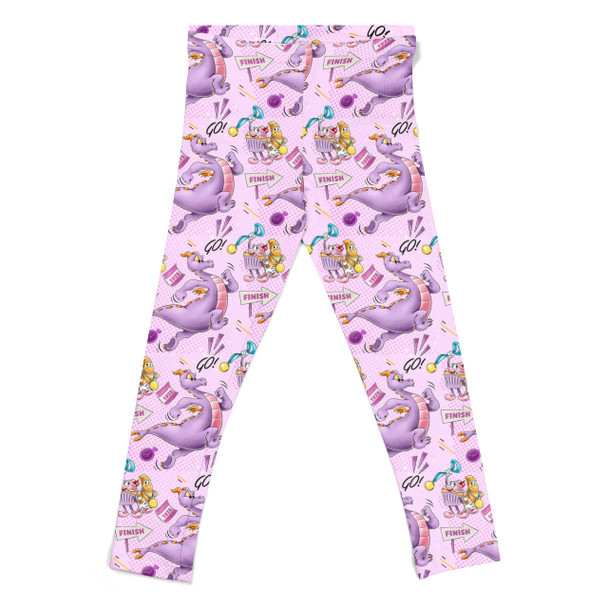 Girls' Leggings - Figment Races RunDisney Inspired