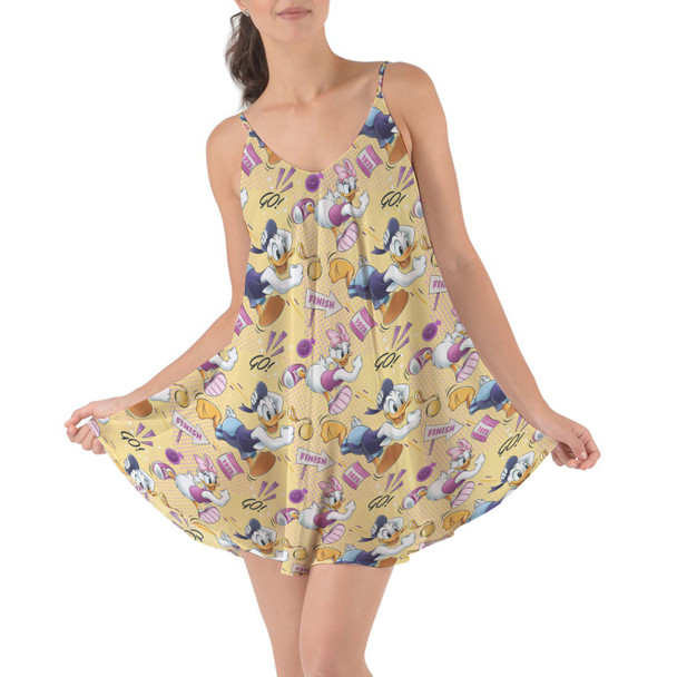 Beach Cover Up Dress - Donald and Daisy Marathon Match Up