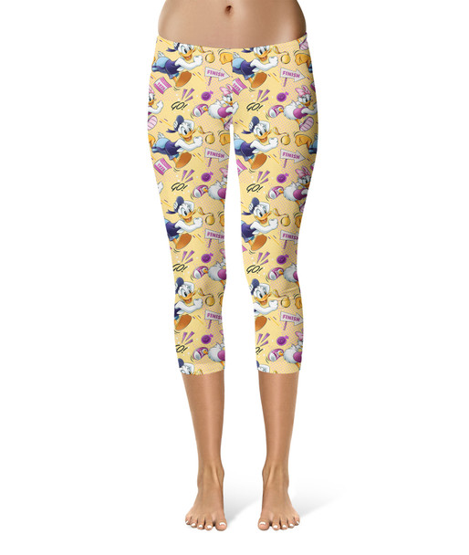 Sport Capri Leggings - Donald and Daisy Marathon Match Up