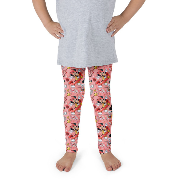 Girls' Leggings - Mickey and Minnie Marathon RunDisney Inspired