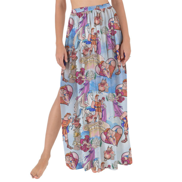 Maxi Sarong Skirt - I Won't Say I'm In Love Hercules Inspired