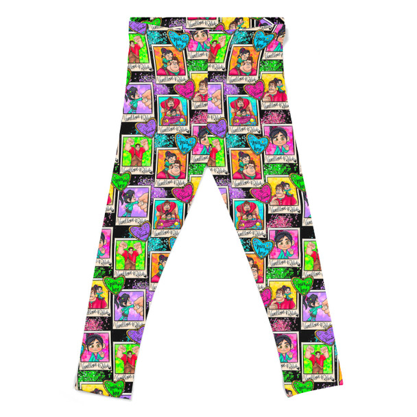 Girls' Leggings - You're My Hero Wreck It Ralph Inspired