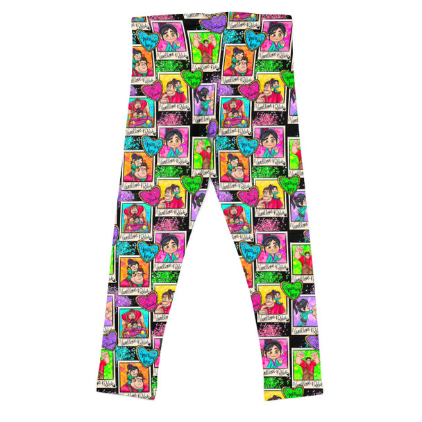 Girls' Leggings - You're My Hero Wreck It Ralph Inspired