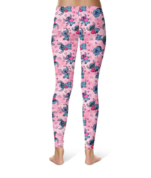 Sport Leggings - Valentine's Stitch