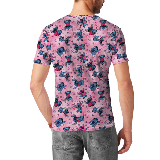 Men's Sport Mesh T-Shirt - Valentine's Stitch