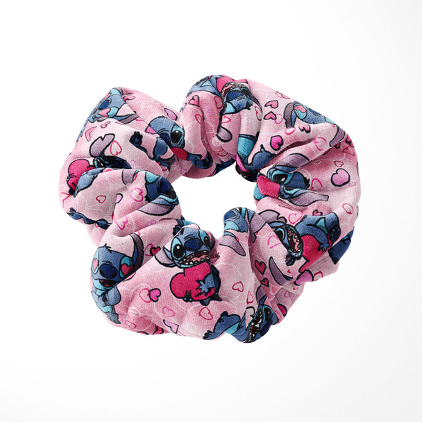 Velvet Scrunchie - Valentine's Stitch